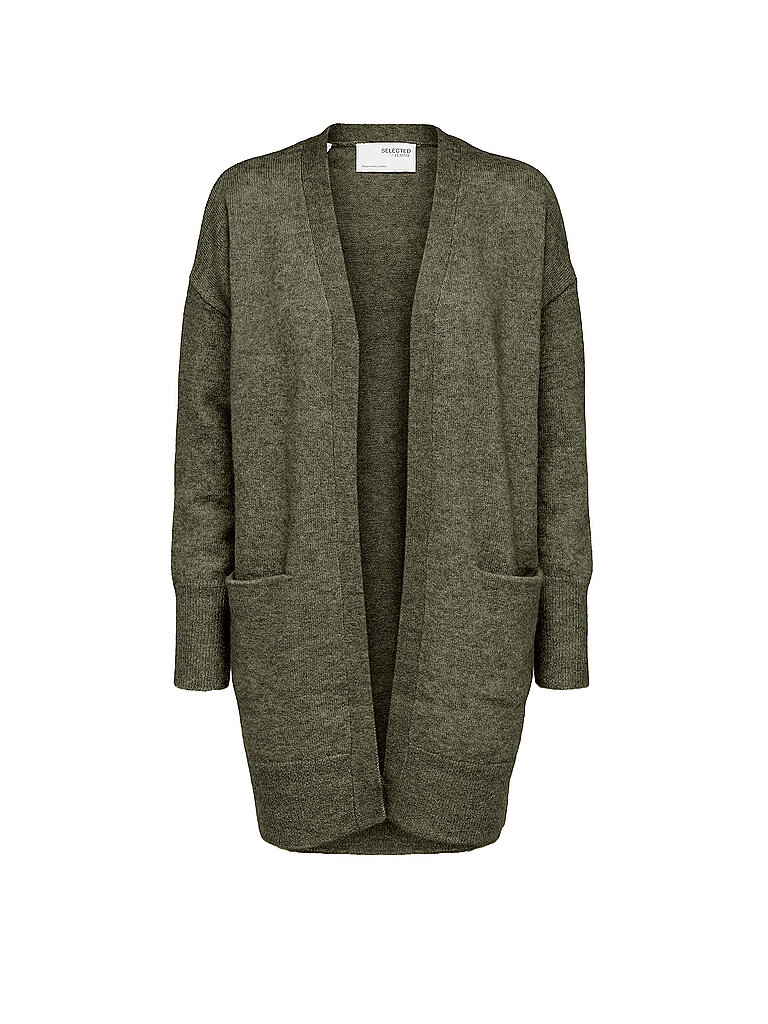 SELECTED FEMME Cardigan SLFLULU grün | L